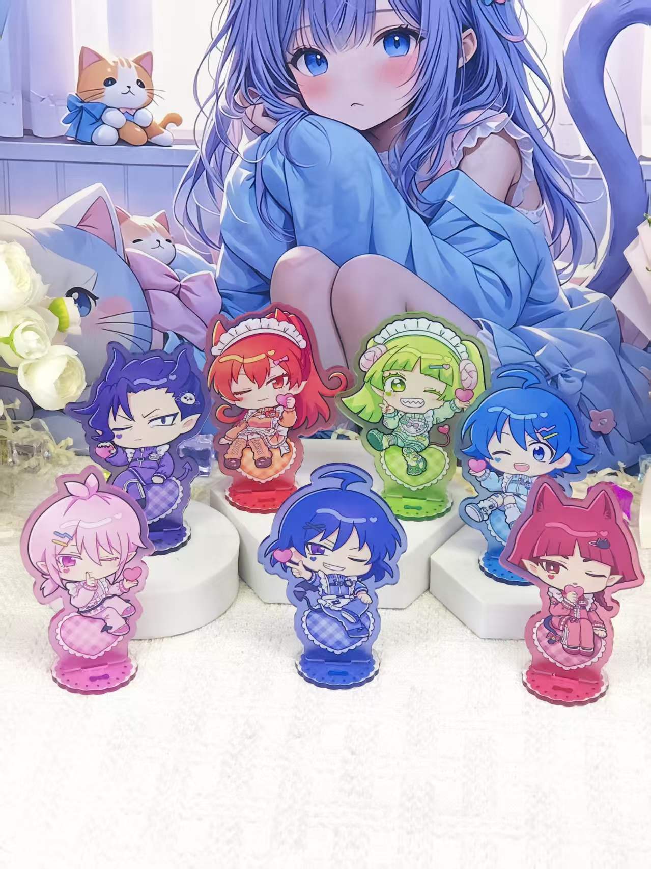 Zestaw akrylowych figurek Irum – Anime Merchandise Collection recenzja i cena